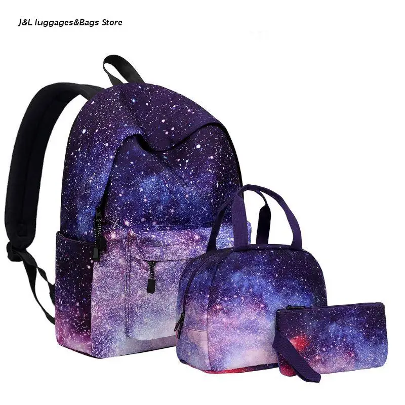 3pcs School Backpack Student Bookbag Travel Laptop Daypack with Lunch Bag Pencil Case for Teenager Girls
3pcs School Backpack Student Bookbag Travel Laptop Daypack with Lunch Bag Pencil Case for Teenager Girls