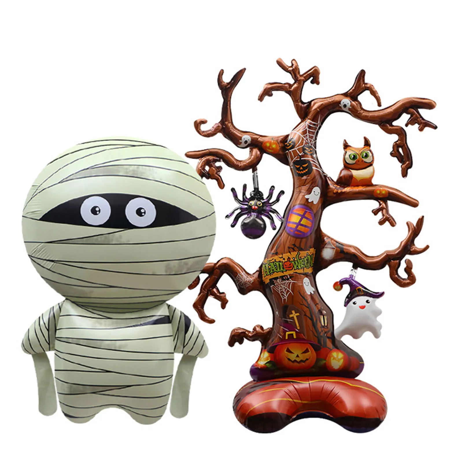 Halloween Decorative Ballons 4D Giant Tree Foil Balloon Mummy Balloons Halloween New Year Eve Party Decoration Supplies
Halloween Decorative Ballons 4D Giant Tree Foil Balloon Mummy Balloons Halloween New Year Eve Party Decoration Supplies