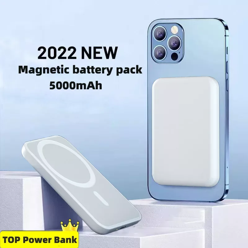 Portable Magnetic Wireless Power Bank External Battery Pack For iphone 13 12 14 Pro Pro Max Mini Plus Powerbank Spare battery
Portable Magnetic Wireless Power Bank External Battery Pack For iphone 13 12 14 Pro Pro Max Mini Plus Powerbank Spare battery
