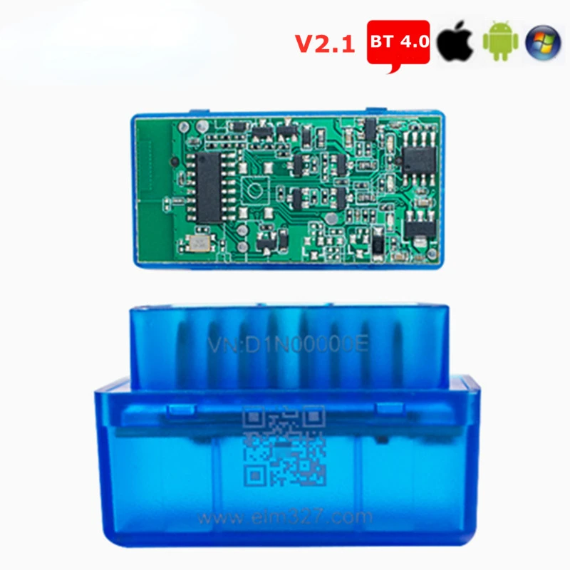 Mini ELM327 V2.1 Bluetooth-Compatible BT 4.0 OBD2 Scanner ELM 327 CAN Chip IOS/Android/PC Car Diagnostic Tool Code Reader
Mini ELM327 V2.1 Bluetooth-Compatible BT 4.0 OBD2 Scanner ELM 327 CAN Chip IOS/Android/PC Car Diagnostic Tool Code Reader