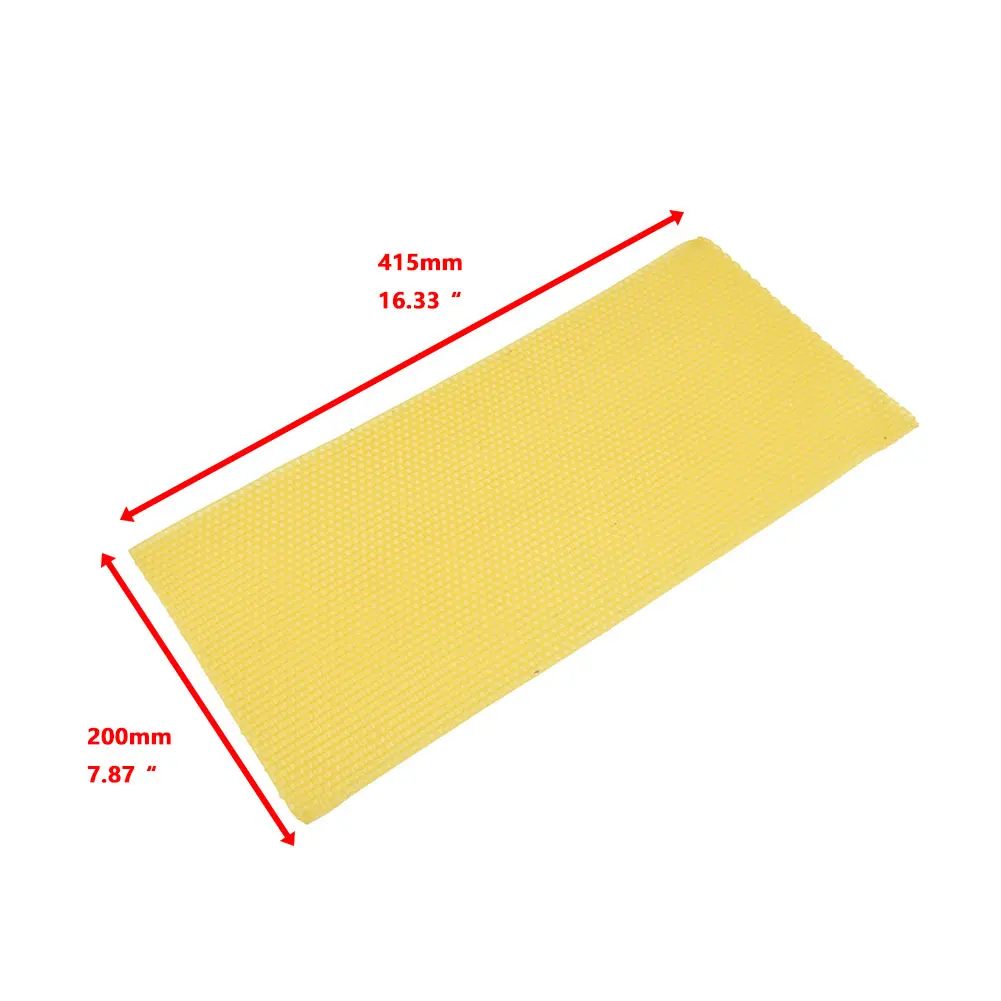 

10pcs Comb foundation Beekeeping Equipment 200*415mm For Apis mellifera Apiculture Extractor Bees wax Practical Useful