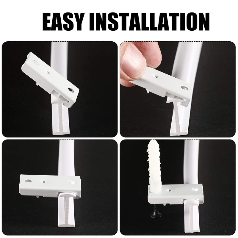 Curtain Rail White Modern Style Visible Track Nano Silencer Curtains Accessories Plastic Bendable Curtain Track
Curtain Rail White Modern Style Visible Track Nano Silencer Curtains Accessories Plastic Bendable Curtain Track