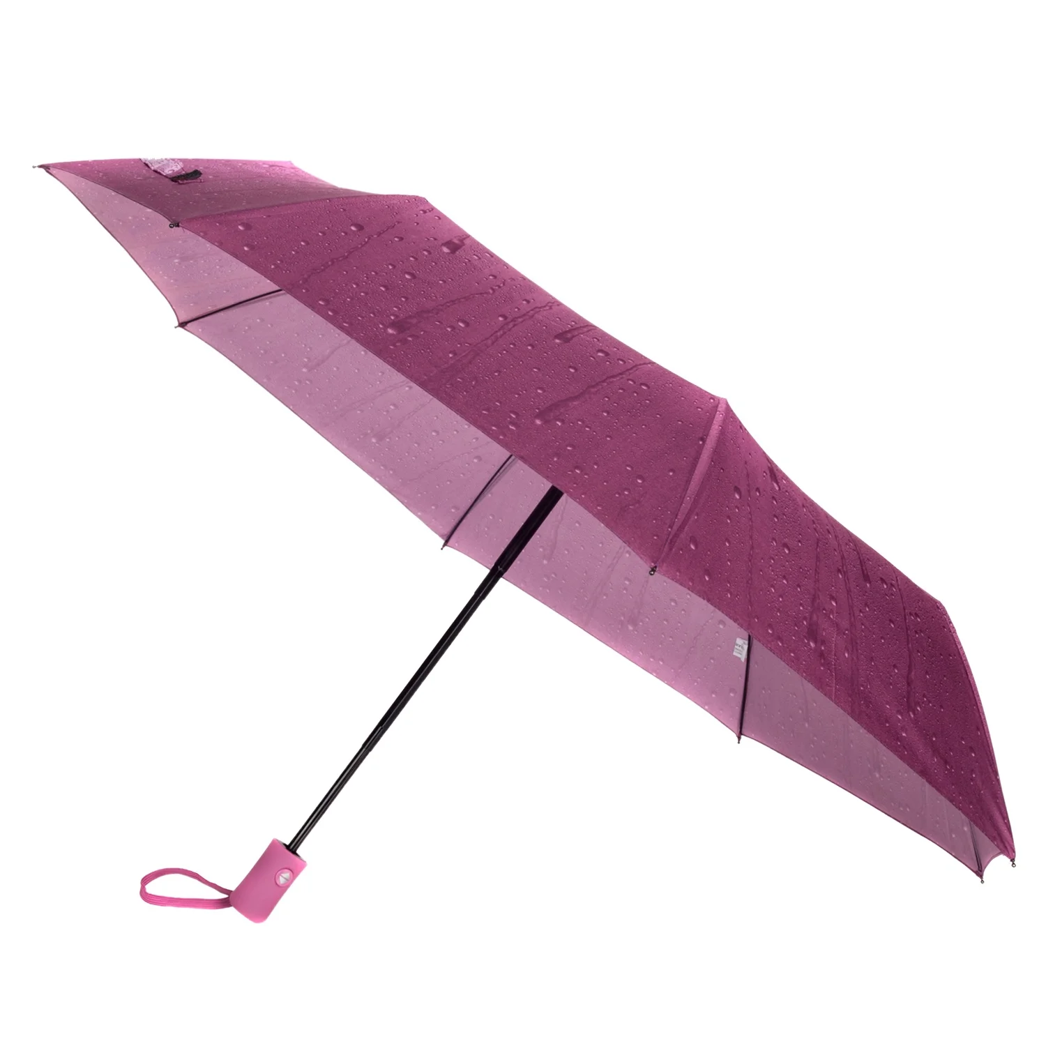 Raindrop Lightweight Compact Travel Sized Windproof Nylon Adult Umbrella With Easy Open Button
Raindrop Lightweight Compact Travel Sized Windproof Nylon Adult Umbrella With Easy Open Button
