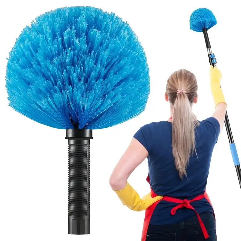 

Poly Fibers Cobweb Duster Extendable Hand Anti Dusting Brush Home Air-condition Car Furniture Cleaning Acme Threaded Poles