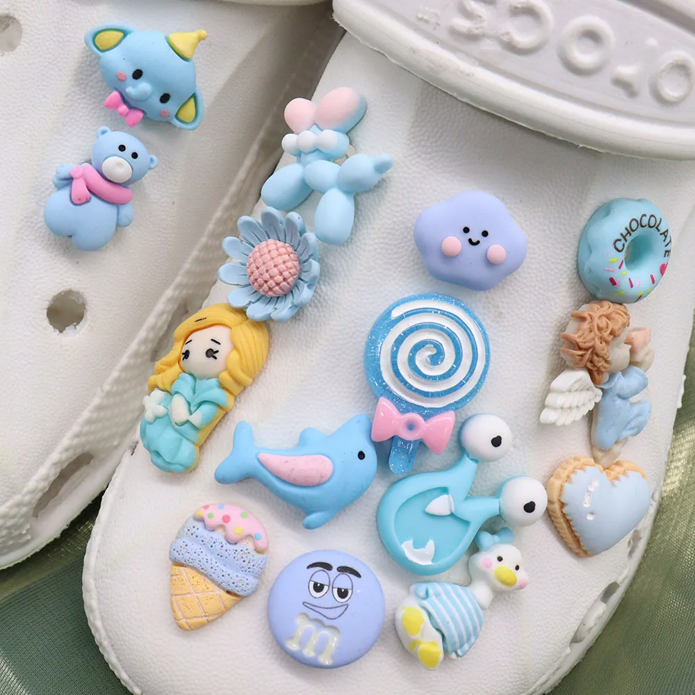 Микс 50 шт. подвески из смолы в виде крокса, собака, леденец, девочка, цветок, дельфин, утка, медведь, шоколадное облако, пончики, украшения для садовой обуви
Микс 50 шт. подвески из смолы в виде крокса, собака, леденец, девочка, цветок, дельфин, утка, медведь, шоколадное облако, пончики, украшения для садовой обуви