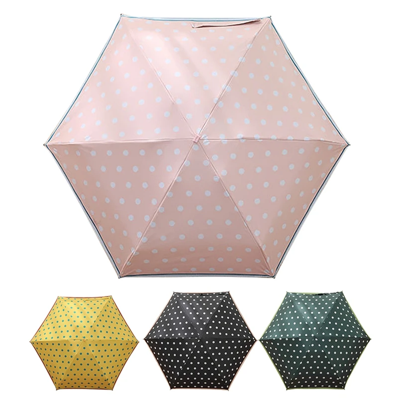Дорожный зонт, Портативный Легкий Компактный Карманный Зонт с узором в горошек, компактный зонтик
Дорожный зонт, Портативный Легкий Компактный Карманный Зонт с узором в горошек, компактный зонтик