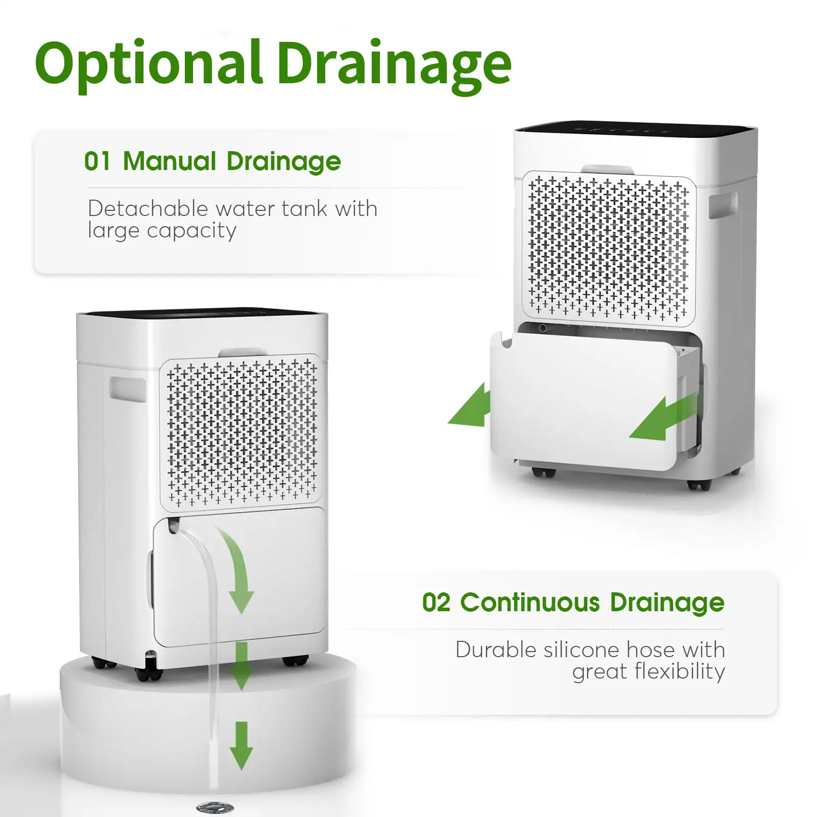 Formaldehyde removal for new houses50 Pint 3000 Sq.Ft Room Dehumidifier, for Basements with Drain Hose, Ideal for Large&Medium S
Formaldehyde removal for new houses50 Pint 3000 Sq.Ft Room Dehumidifier, for Basements with Drain Hose, Ideal for Large&Medium S