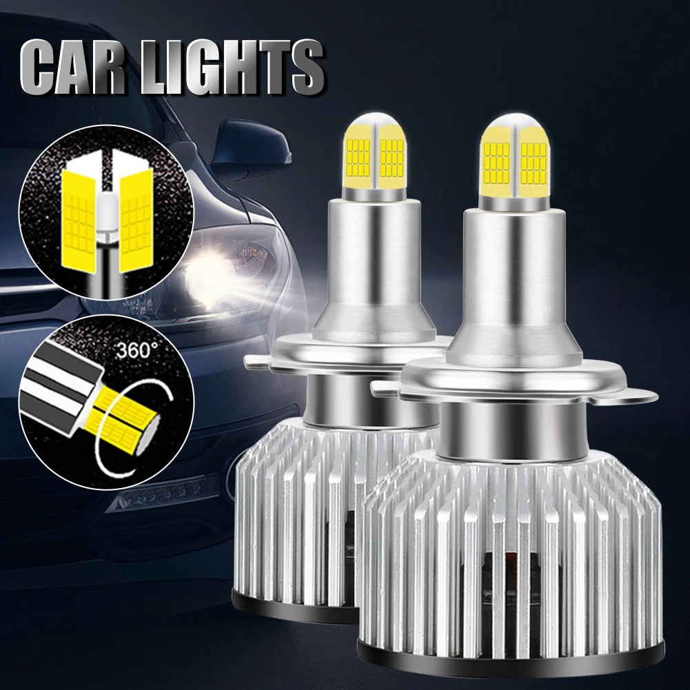 2pcs High Power H7 LED Lamp Car Headlight Bulbs 8 Sides 3D 110W LED Canbus 360 Degree 6000K 18000LM Auto Light 12V 24V
2pcs High Power H7 LED Lamp Car Headlight Bulbs 8 Sides 3D 110W LED Canbus 360 Degree 6000K 18000LM Auto Light 12V 24V