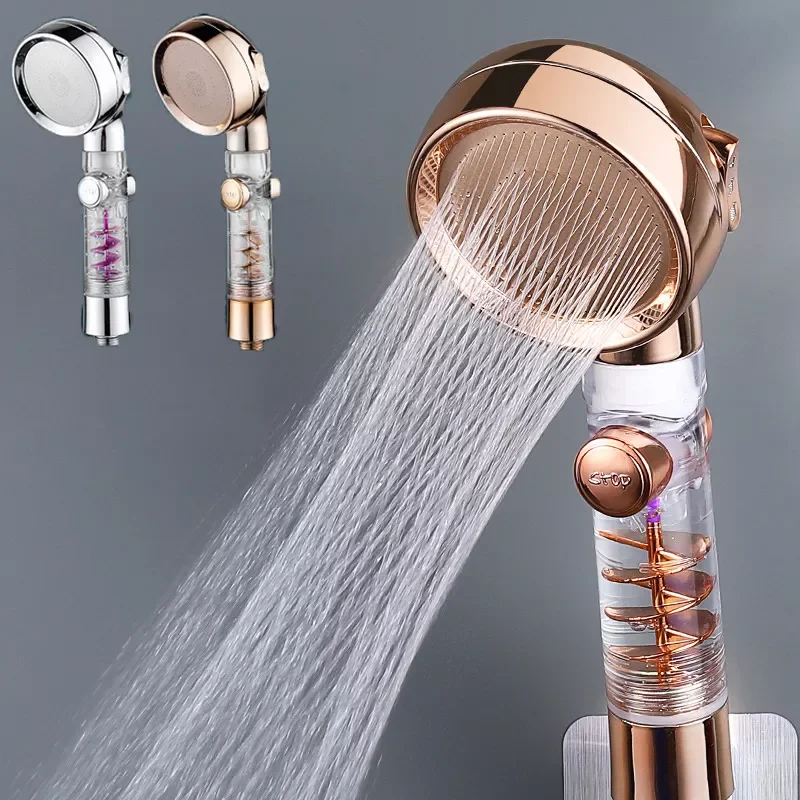 NEW2023 Magic Watering High Pressure with Filter 3-Function Shower Head with One Key Stop Bathroom Handheld Sprayer Nozzle
NEW2023 Magic Watering High Pressure with Filter 3-Function Shower Head with One Key Stop Bathroom Handheld Sprayer Nozzle