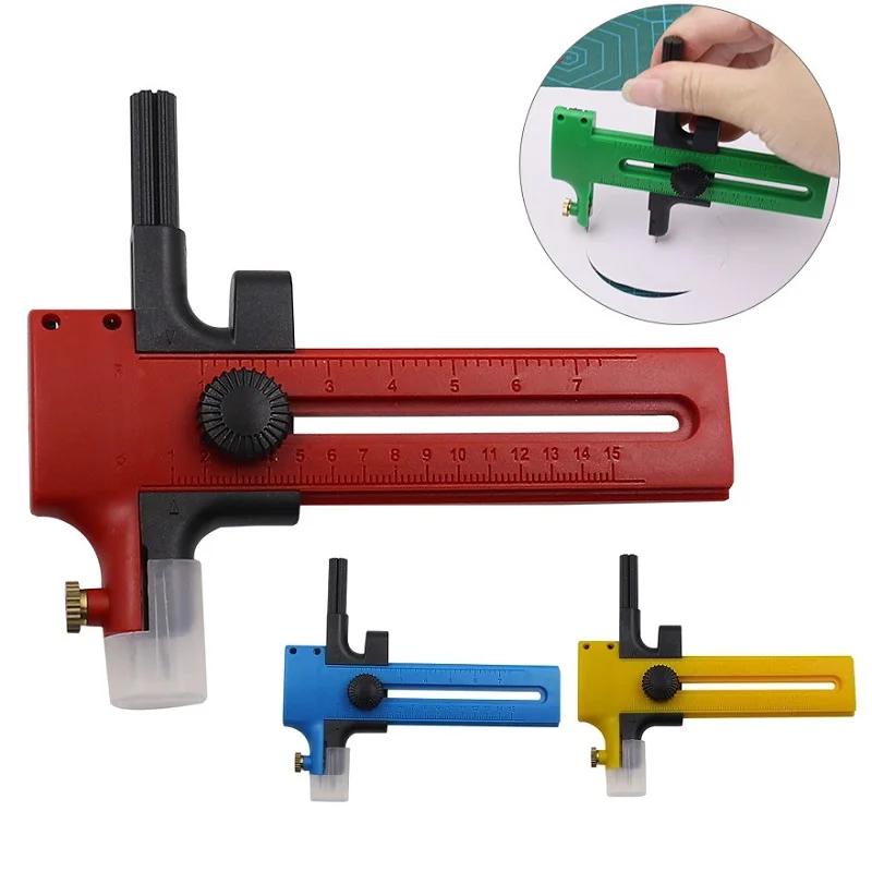 Circle Cutter With Ratchet Handle For Making Fabric Crafts Scrapbook Cutting Printing Paper Photo Paper Composite Paper
Circle Cutter With Ratchet Handle For Making Fabric Crafts Scrapbook Cutting Printing Paper Photo Paper Composite Paper