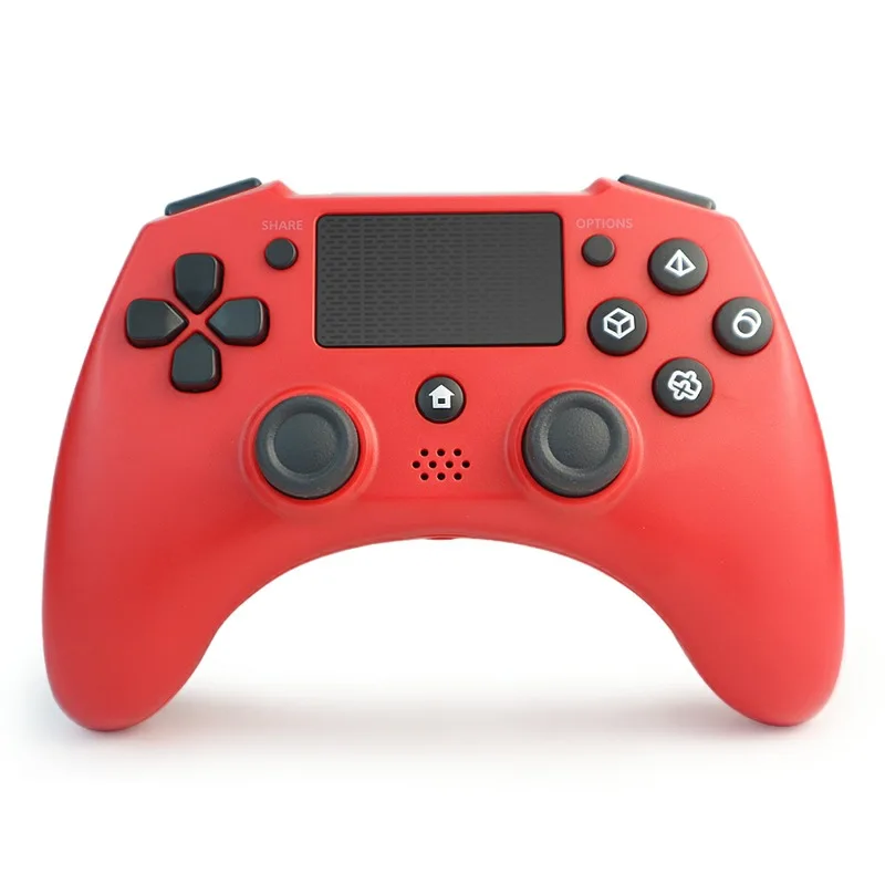 

For PS4 Controller Wireless For PS3 PS Android Remote Control Controle For PC Joystick Para ps4 Dual Vibration Six-Axis Gyro Red