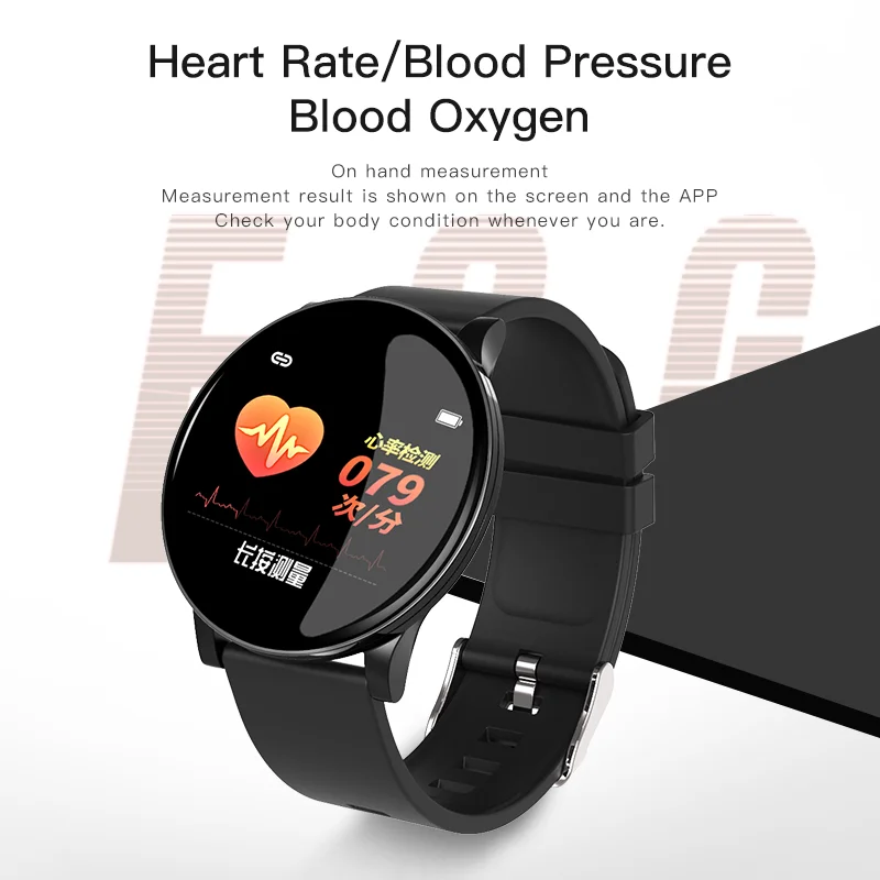 W8 Smart Bracelet Smart Watch Sleep Monitoring Blood Pressure Motion Heart Rate Health Monitoring Round Screen Smart Bracelet
W8 Smart Bracelet Smart Watch Sleep Monitoring Blood Pressure Motion Heart Rate Health Monitoring Round Screen Smart Bracelet