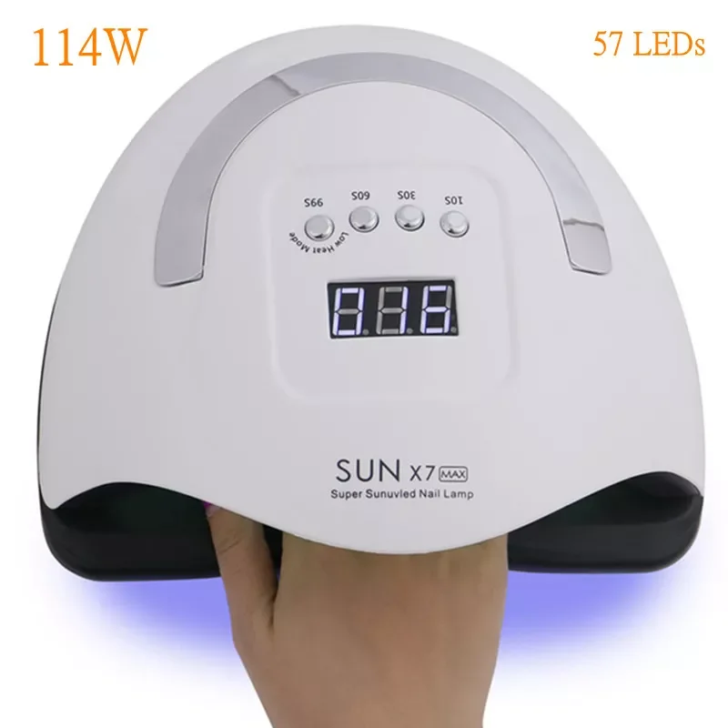 УФ-лампа SUN X7MAX профессиональная светодиодная для сушки ногтей, аппарат для быстрой сушки всех видов гель-лака, УФ-лампа, 2022
УФ-лампа SUN X7MAX профессиональная светодиодная для сушки ногтей, аппарат для быстрой сушки всех видов гель-лака, УФ-лампа, 2022