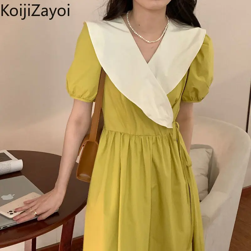 Модное женское шифоновое платье макси Koijizayoi с коротким рукавом, офисные женские элегантные облегающие платья трапециевидной формы, Новое п...
Модное женское шифоновое платье макси Koijizayoi с коротким рукавом, офисные женские элегантные облегающие платья трапециевидной формы, Новое п...