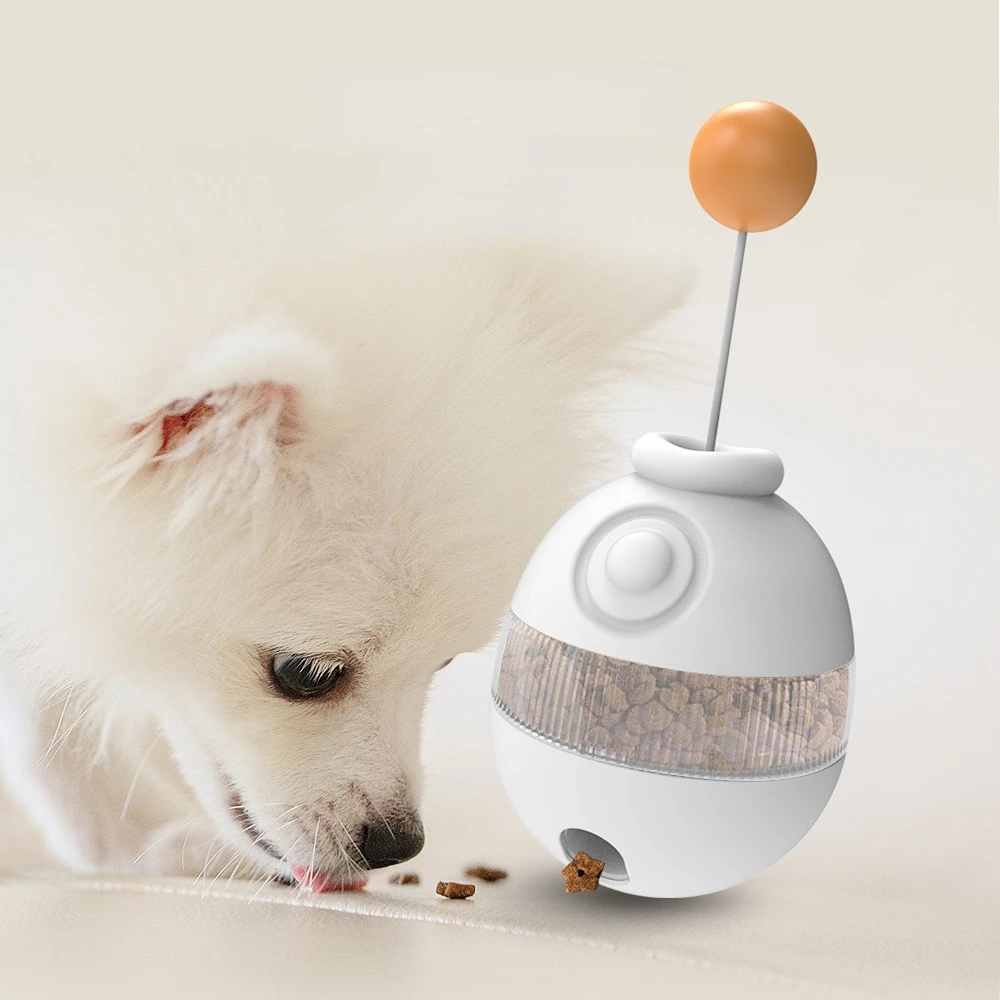 Interactive Cat Food Feeders Ball Pet Toys Tumbler Toy Smarter Cat Dogs Playing Toys Treat Ball Shaking for Dogs Increases
Interactive Cat Food Feeders Ball Pet Toys Tumbler Toy Smarter Cat Dogs Playing Toys Treat Ball Shaking for Dogs Increases