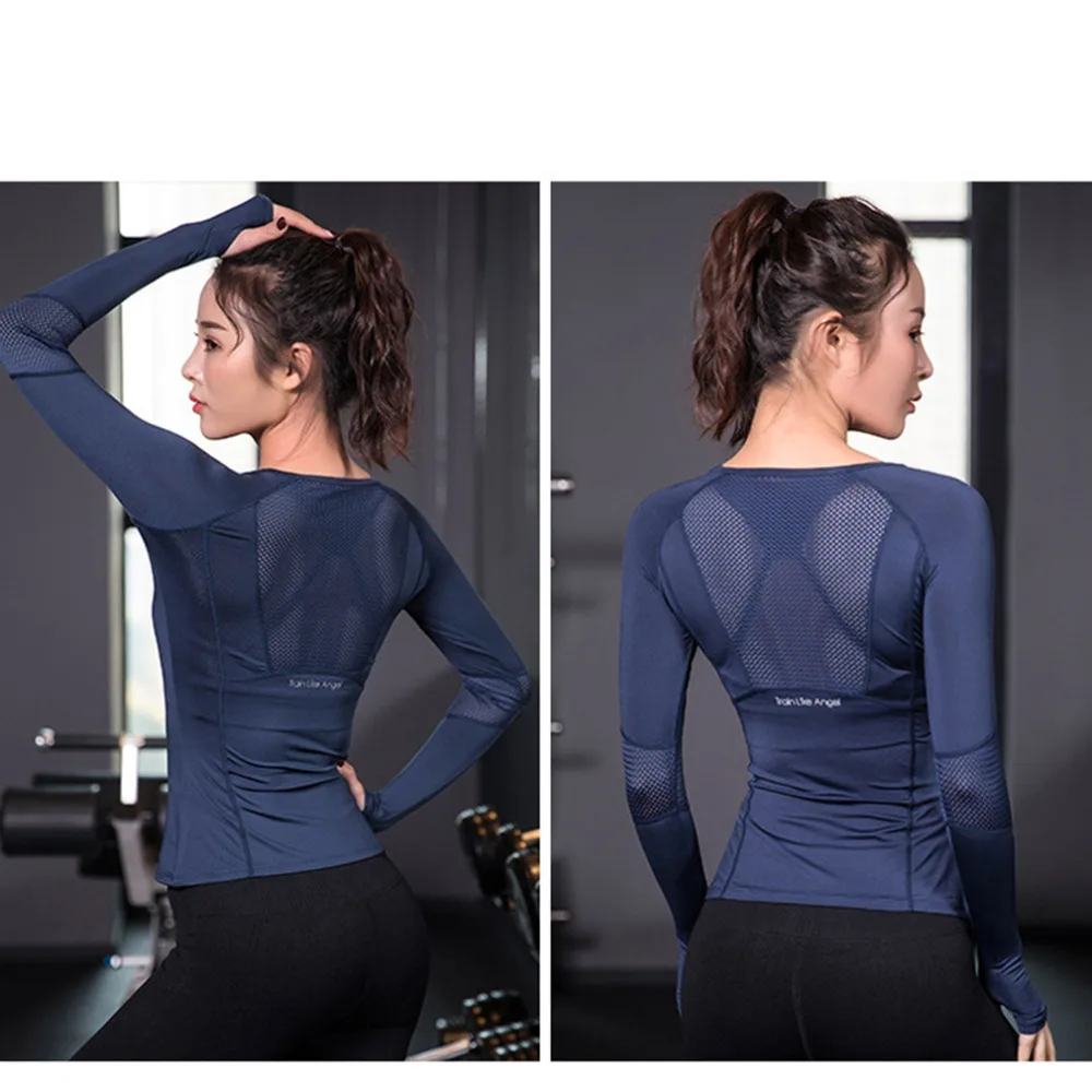 Women's Sports Wear For Fitness Women Jersey Seamless Long Sleeve Gym Woman Sport Shirt Yoga Top Female Workout Tops T-shirt
Women's Sports Wear For Fitness Women Jersey Seamless Long Sleeve Gym Woman Sport Shirt Yoga Top Female Workout Tops T-shirt