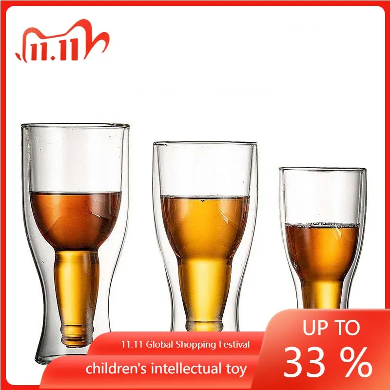 1PCS Creative Cocktail Wineglass Mugs Double Wall Mugs Beer Wine Glasses Whiskey Champagne Glass Coffee Cup Vodka Cups Bottle
1PCS Creative Cocktail Wineglass Mugs Double Wall Mugs Beer Wine Glasses Whiskey Champagne Glass Coffee Cup Vodka Cups Bottle