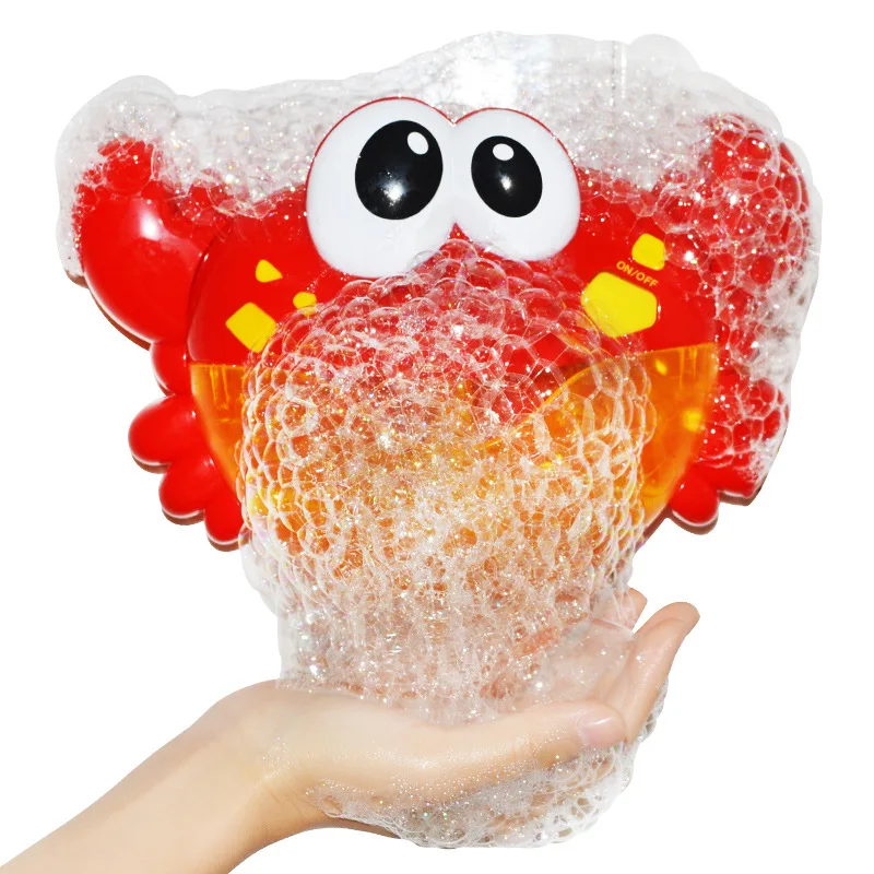The Same Crab Crab Spit Bubble Machine Blowing Baby Bathtub Children Bathing Baby Bathroom Shower New And Funny Toys
The Same Crab Crab Spit Bubble Machine Blowing Baby Bathtub Children Bathing Baby Bathroom Shower New And Funny Toys