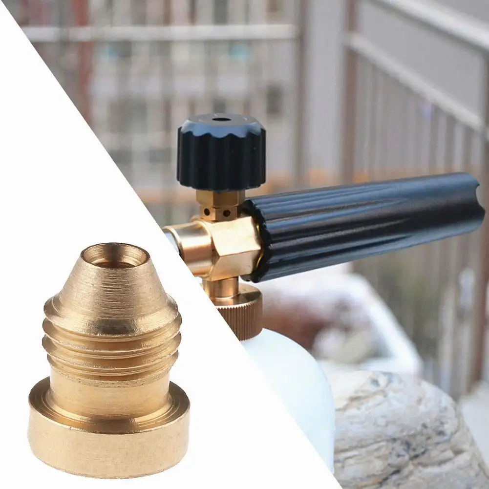 4Pcs Universal 1.1mm Foam Lance Orifice Nozzle Tips For Snow Foam Lance Universal Brass 3000 PSI Thick & More Suds Labor-free Ef
4Pcs Universal 1.1mm Foam Lance Orifice Nozzle Tips For Snow Foam Lance Universal Brass 3000 PSI Thick & More Suds Labor-free Ef