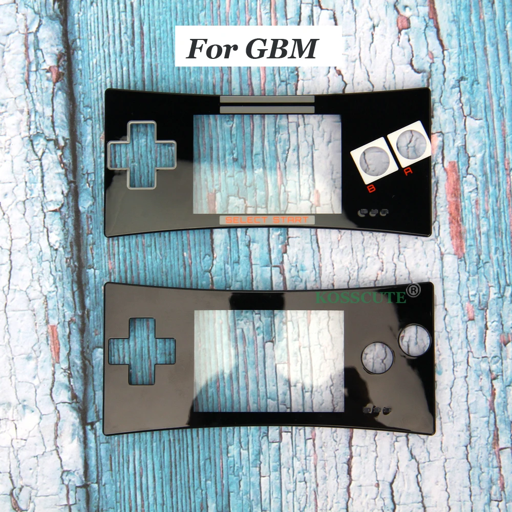 Front Faceplate Cover Replacement for GameBoy Micro for GBM Front Case Housing LCD Screen Protective Film
Front Faceplate Cover Replacement for GameBoy Micro for GBM Front Case Housing LCD Screen Protective Film