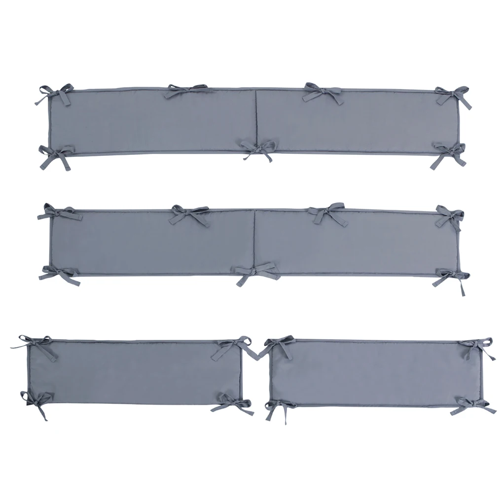 Pack of 4 Baby Bed Bumper Newborn Arm Head Crib Protector Reusable Home Bedroom Padded Liners Pad for Boys Girls
Pack of 4 Baby Bed Bumper Newborn Arm Head Crib Protector Reusable Home Bedroom Padded Liners Pad for Boys Girls
