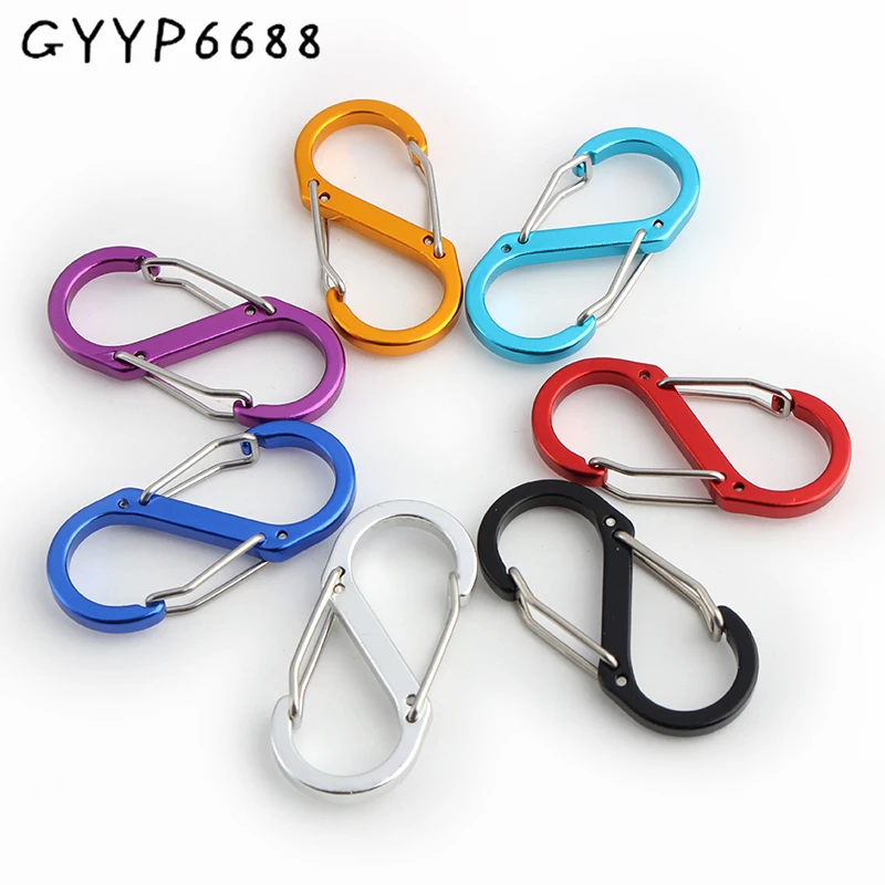 7 Colors Safety Buckle Keychain Climbing Button Carabiner Camping Hiking Hook Outdoor Sports Tools for Key Ring And Backpacks
7 Colors Safety Buckle Keychain Climbing Button Carabiner Camping Hiking Hook Outdoor Sports Tools for Key Ring And Backpacks
