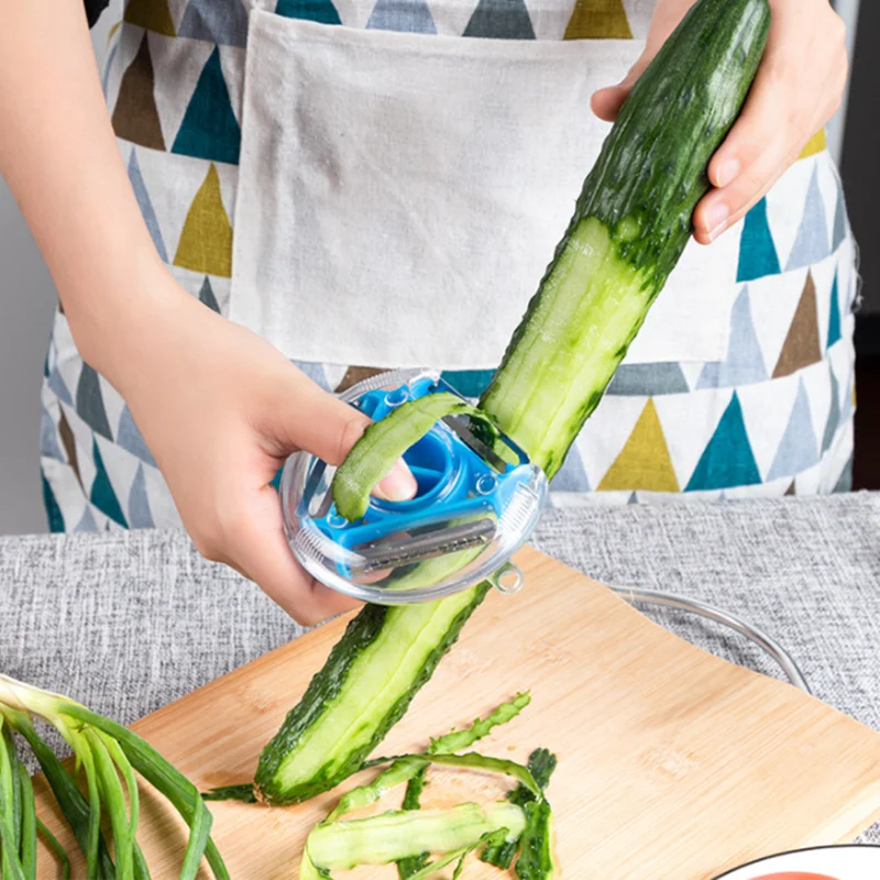 3in1Multifunction Peeler Stainless Steel Shredder Julienne Cutter Multi Peel Blade Zesters Grater Kitchen Tool
3in1Multifunction Peeler Stainless Steel Shredder Julienne Cutter Multi Peel Blade Zesters Grater Kitchen Tool