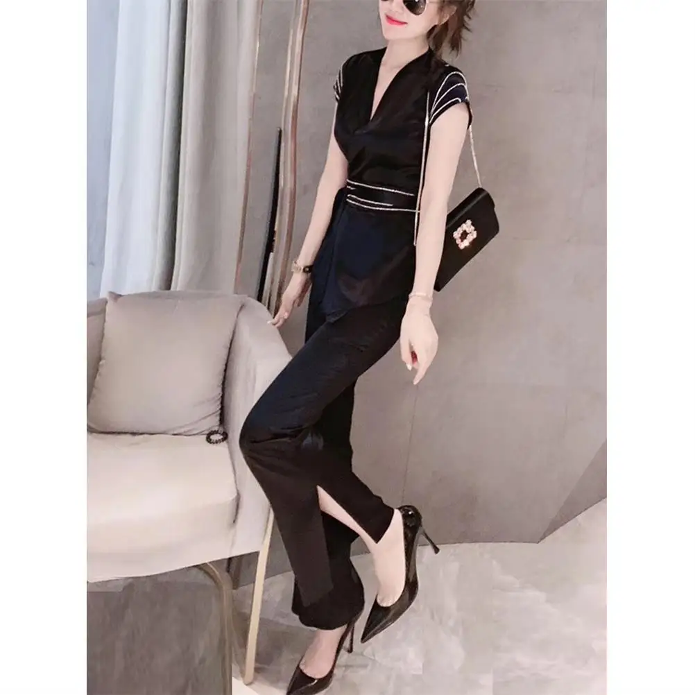 Women 2022 Summer New Fashion Suit Pants 2 Piece Set Female Elegant Office Lady Outfits Blouse and Pants Fashion Casual Sets N24
Women 2022 Summer New Fashion Suit Pants 2 Piece Set Female Elegant Office Lady Outfits Blouse and Pants Fashion Casual Sets N24