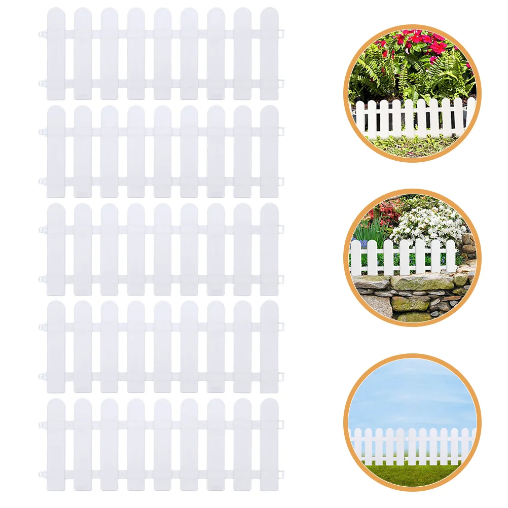 5 Pcs The Fence Plastic Garden Pet Outdoor Lawn Decorative Temporary Fencing Portable Border
5 Pcs The Fence Plastic Garden Pet Outdoor Lawn Decorative Temporary Fencing Portable Border
