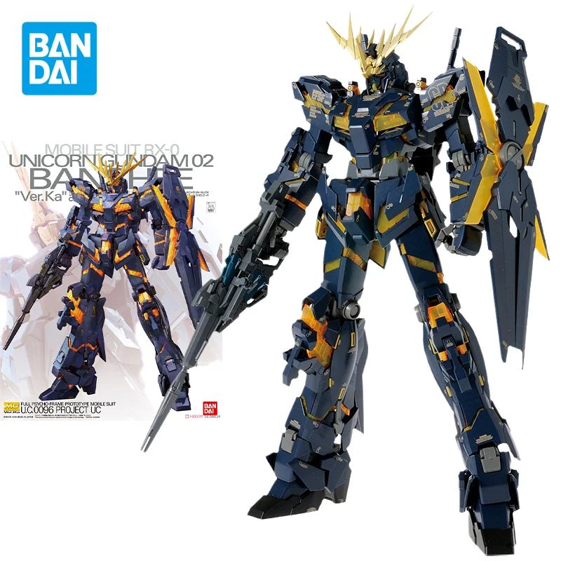 Фигурки героев аниме Bandai, оригинальные модели Gundam, MG 1/100, единорог, Gundam 02, BANSHEE Ver.Ka, игрушки, подарки для детей
Фигурки героев аниме Bandai, оригинальные модели Gundam, MG 1/100, единорог, Gundam 02, BANSHEE Ver.Ka, игрушки, подарки для детей