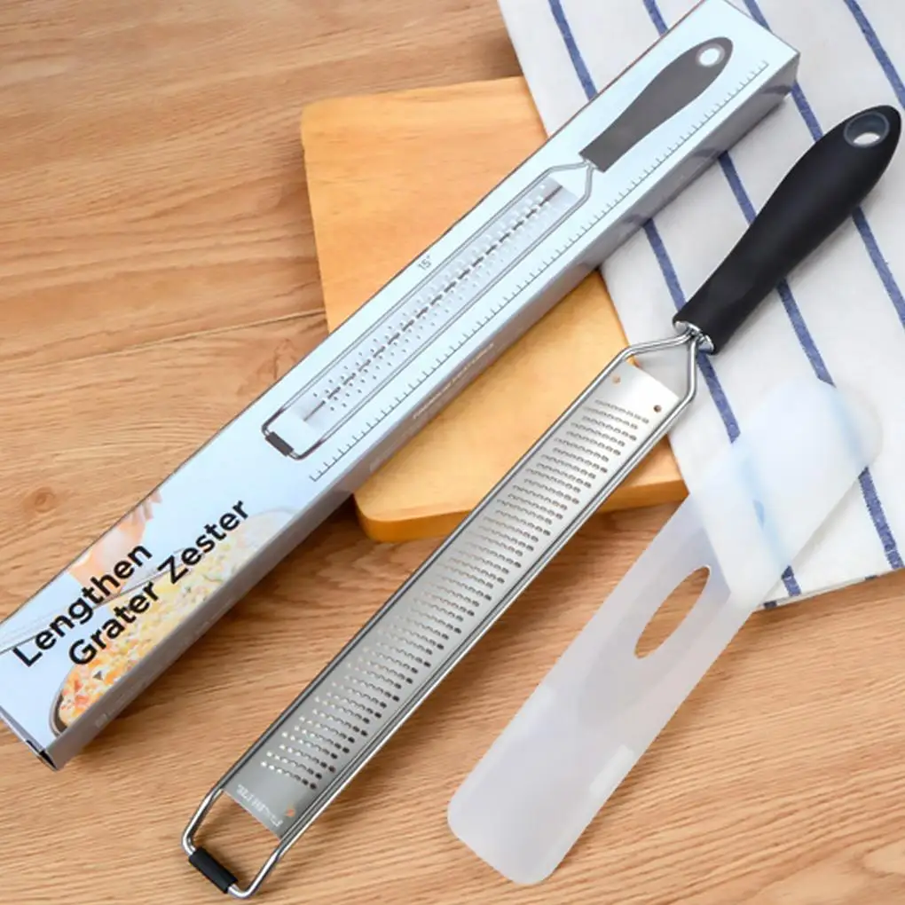 Stainless Steel Zester Portable Fruits Grater Kitchen Gadget Cooking Accessory
Stainless Steel Zester Portable Fruits Grater Kitchen Gadget Cooking Accessory
