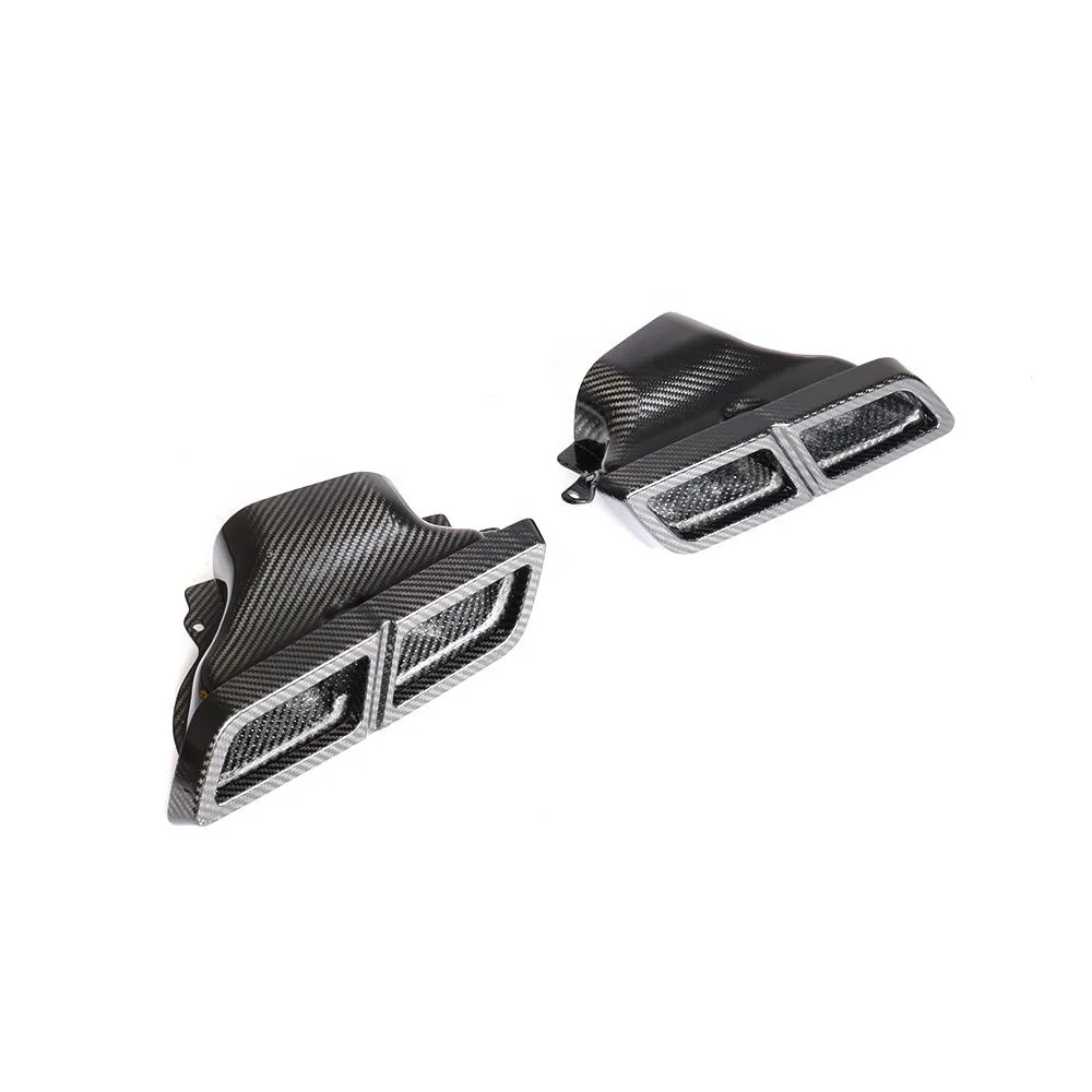 Universal Dry Carbon Fiber C Class E Class S Class Exhaust Muffler Tips for Mercedes Benz W205 W204 W222 W218 S63 S65 AMG
Universal Dry Carbon Fiber C Class E Class S Class Exhaust Muffler Tips for Mercedes Benz W205 W204 W222 W218 S63 S65 AMG