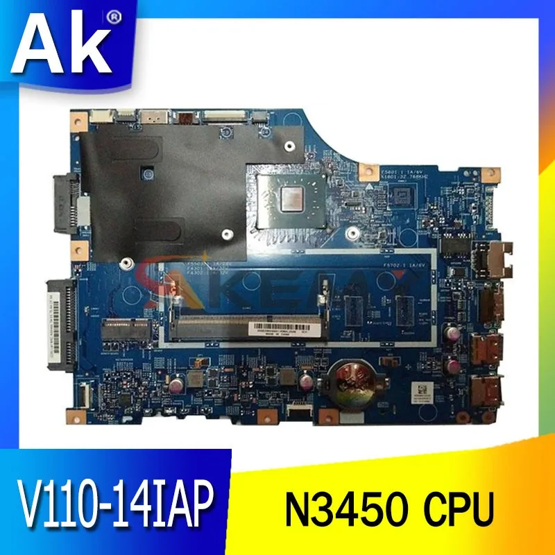 Lv114a _ MB 15270-1 для Lenovo 110-14IAP V110-14IAP материнская плата для ноутбука с процессором Intel N3450 DDR3L 100% полностью протестирована
Lv114a _ MB 15270-1 для Lenovo 110-14IAP V110-14IAP материнская плата для ноутбука с процессором Intel N3450 DDR3L 100% полностью протестирована