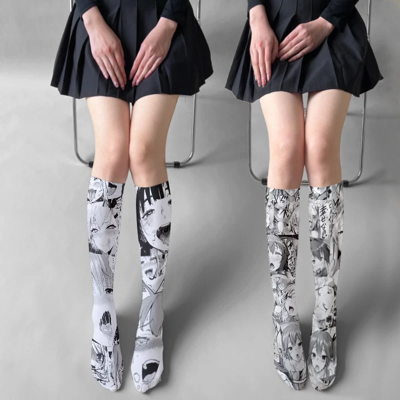 Cartoon Anime Women Stockings Summer Silk Thin Sexy Cosplay Medium Calf Stockings Gray Japanese JK Lolita Stockings For Girl
Cartoon Anime Women Stockings Summer Silk Thin Sexy Cosplay Medium Calf Stockings Gray Japanese JK Lolita Stockings For Girl