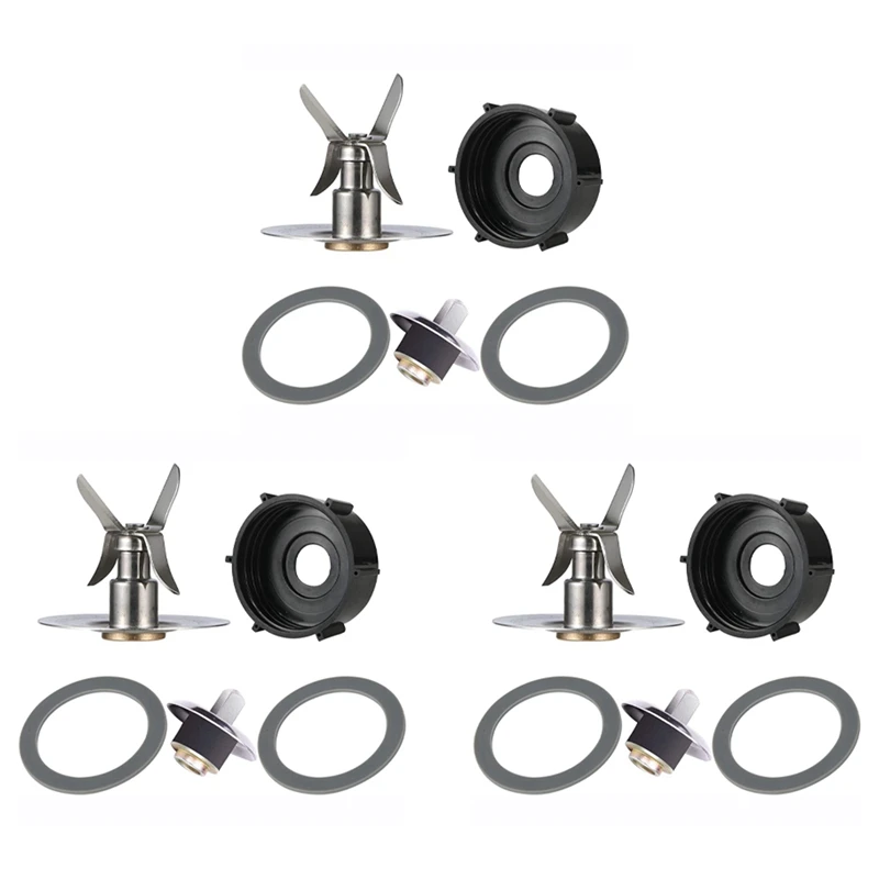 Replacement Part for Oster Blender 3Pcs Blade & 3Pcs Blender Jar Base & 6 Pcs Gasket Seals & 3Pcs Square Drive
Replacement Part for Oster Blender 3Pcs Blade & 3Pcs Blender Jar Base & 6 Pcs Gasket Seals & 3Pcs Square Drive
