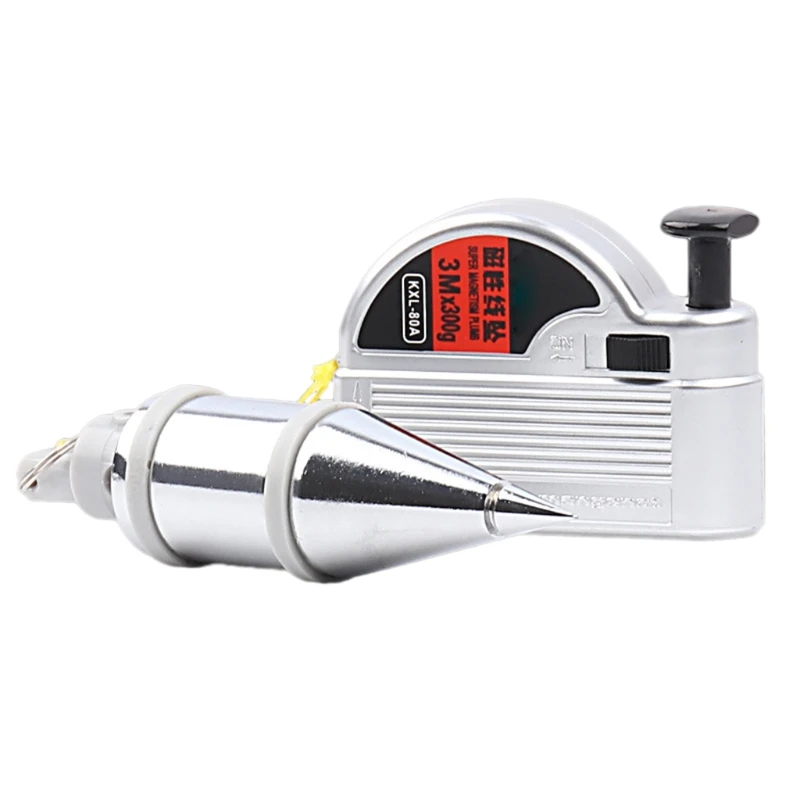Magnetic Plumb Bob Multifunctional Strong Magnet on the Side for Easy Attachment to Iron Objects 3m 6m Measuring Tool
Magnetic Plumb Bob Multifunctional Strong Magnet on the Side for Easy Attachment to Iron Objects 3m 6m Measuring Tool
