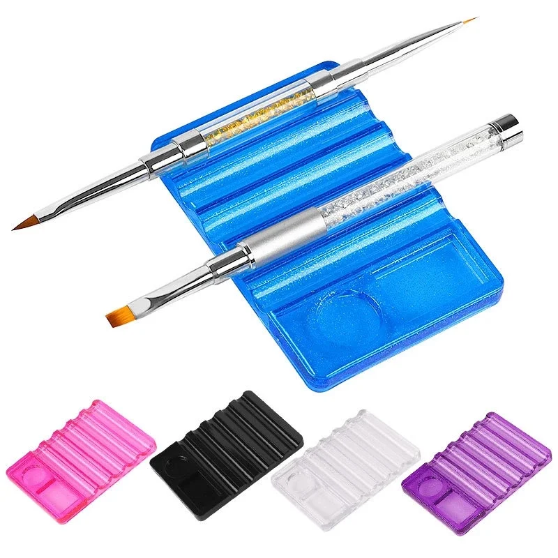 5 Grids Nail Art Painting Brush Holder Nail Brush Stand Nail Brush Rack Nail Art Painting Pen Rest UV Gel Brush Display Holder
5 Grids Nail Art Painting Brush Holder Nail Brush Stand Nail Brush Rack Nail Art Painting Pen Rest UV Gel Brush Display Holder