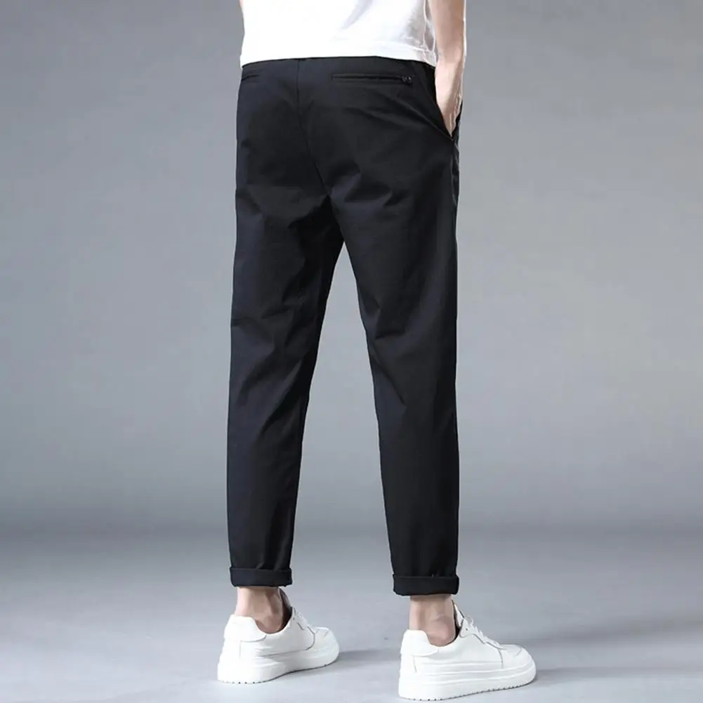 Trendy Casual Pants Breathable Summer Sweatpants Pockets Men Summer Straight Leg Trousers Moisture Wicking
Trendy Casual Pants Breathable Summer Sweatpants Pockets Men Summer Straight Leg Trousers Moisture Wicking