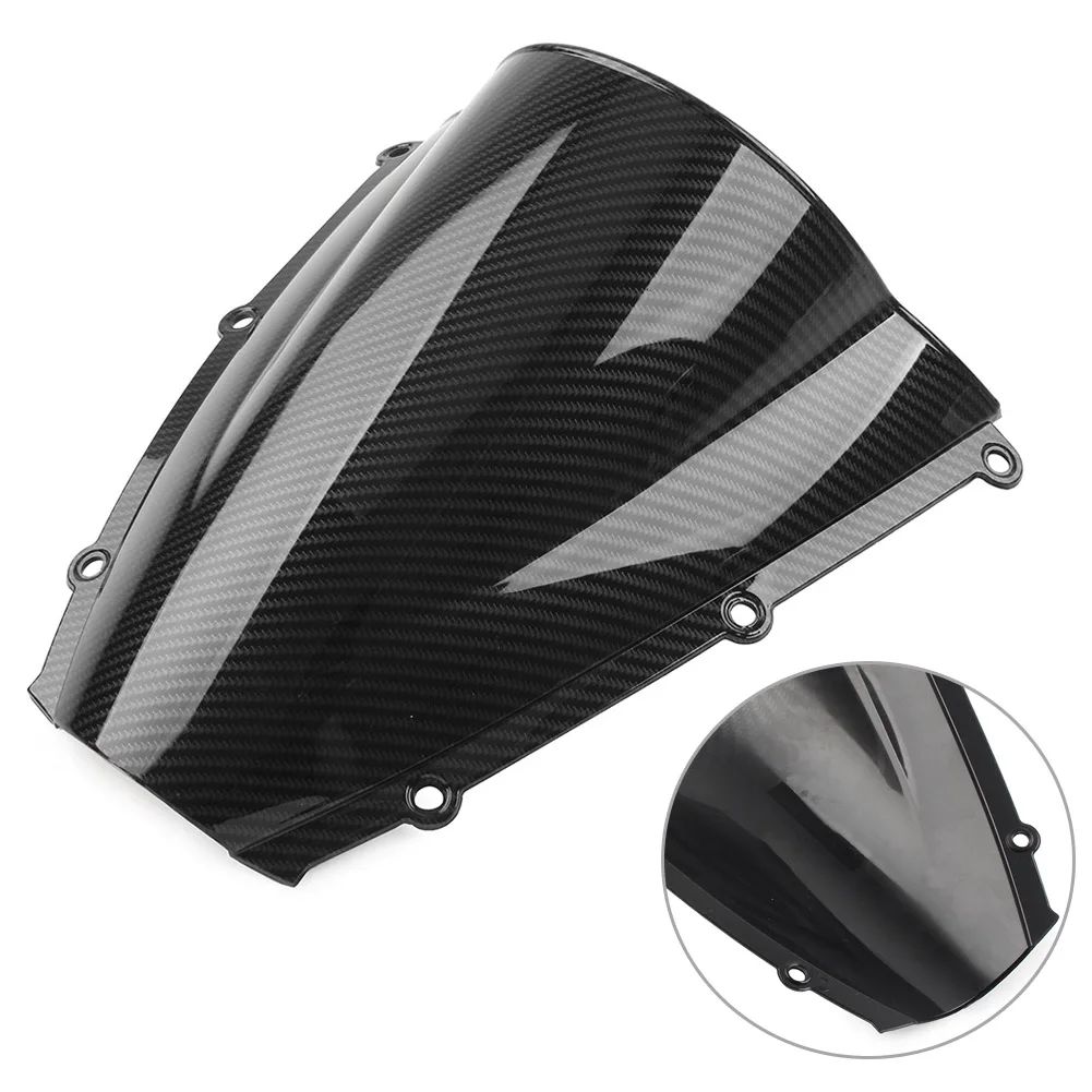 Motorcycle Double Bubble Windshield Windscreen For Honda CBR600 RR F5 2003 2004 Scratch Resistant Carbon Fiber ABS Wind Screen
Motorcycle Double Bubble Windshield Windscreen For Honda CBR600 RR F5 2003 2004 Scratch Resistant Carbon Fiber ABS Wind Screen