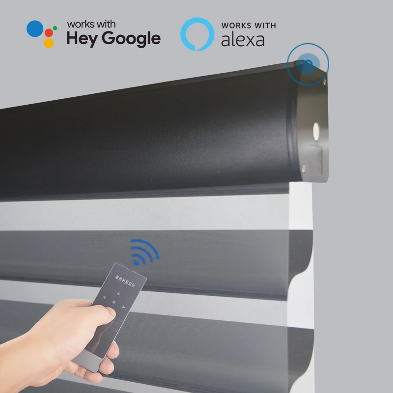 Smart Matters Luxury Shangrila Blinds for Windows Wide Vanes Zebra Shades Cordless Electric Motion Remote Control Custom Size
Smart Matters Luxury Shangrila Blinds for Windows Wide Vanes Zebra Shades Cordless Electric Motion Remote Control Custom Size