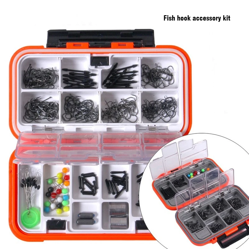 164pcs320pcs350pcs Water Tank Fish Hook Accessory Set Space Bean Lead Skin Floating Seat Eight-shaped Ring Fishing Tool
164pcs320pcs350pcs Water Tank Fish Hook Accessory Set Space Bean Lead Skin Floating Seat Eight-shaped Ring Fishing Tool