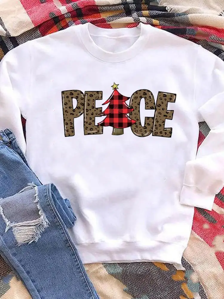 Leopard Letter 90s Style Trend Printed Pullovers Merry Christmas Women Ladies Fashion Gift Graphic Sweatshirts Female Clothing
Leopard Letter 90s Style Trend Printed Pullovers Merry Christmas Women Ladies Fashion Gift Graphic Sweatshirts Female Clothing