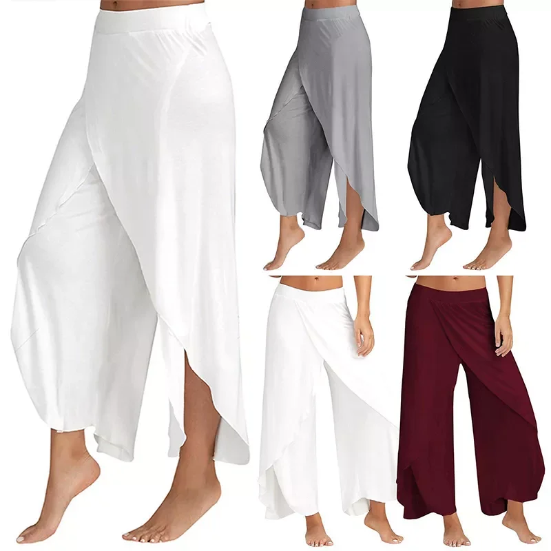 2022NEW Wide Leg Pants Loose Fitness Yoga Split Trousers Mandala Open Leg Pants Comfort Gypsy Hippie Aladdin Harem Pants
2022NEW Wide Leg Pants Loose Fitness Yoga Split Trousers Mandala Open Leg Pants Comfort Gypsy Hippie Aladdin Harem Pants