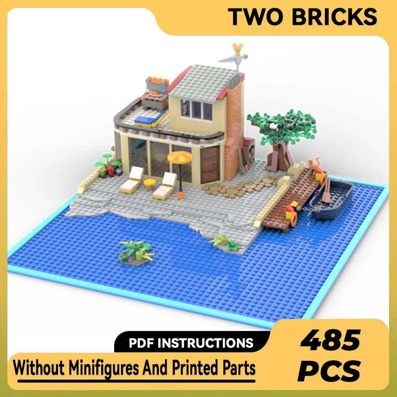 Moc Building Blocks Street View Model Lake House Technical Bricks DIY Assembly Construction Toys For Childr Holiday Gifts
Moc Building Blocks Street View Model Lake House Technical Bricks DIY Assembly Construction Toys For Childr Holiday Gifts