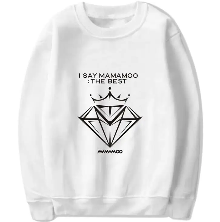 New arrival mamamoo album I SAY MAMAMOO THE BEST same printing hoodies unisex kpop o neck fleece pullover sweatshirt
New arrival mamamoo album I SAY MAMAMOO THE BEST same printing hoodies unisex kpop o neck fleece pullover sweatshirt