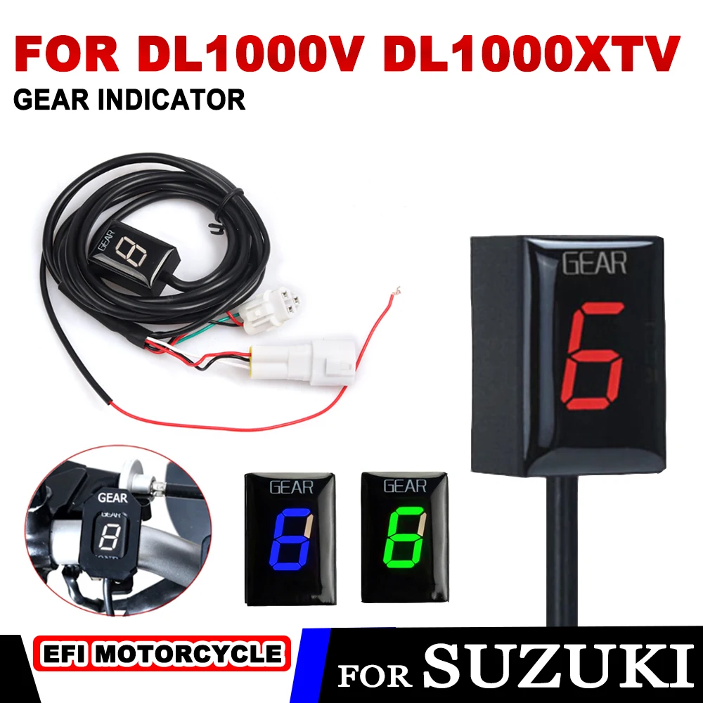 Motorcycle 1-6 Speed Gear Indicator For Suzuki DL1000V 2002-2020 DL1000XTV DL1000 XTV 2019 2020 Accessories Gear Display Meter
Motorcycle 1-6 Speed Gear Indicator For Suzuki DL1000V 2002-2020 DL1000XTV DL1000 XTV 2019 2020 Accessories Gear Display Meter