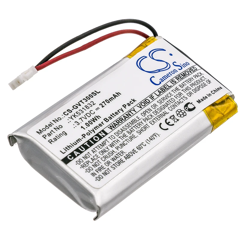 Аккумуляторная батарея CameronSino для Golf Buddy VT3 GPS Дальномер 270mAh / 1.00Wh YK531832
Аккумуляторная батарея CameronSino для Golf Buddy VT3 GPS Дальномер 270mAh / 1.00Wh YK531832