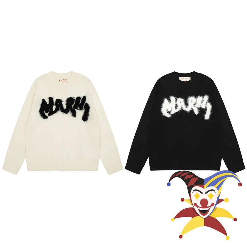 2023fw Marni Sweater Men Women 1:1 High Quality Black Apricot Jacquard Knitted Sweatshirts
2023fw Marni Sweater Men Women 1:1 High Quality Black Apricot Jacquard Knitted Sweatshirts