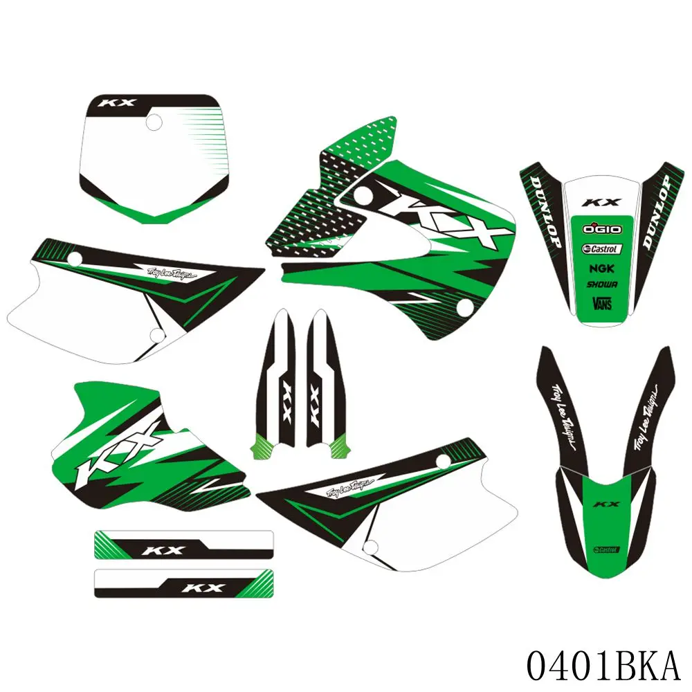 Full Graphics Decals Stickers Motorcycle Background Custom Number For KAWASAKI KX80 KX 80 1994 1995 1996 1997 1998 1999 2000 
Full Graphics Decals Stickers Motorcycle Background Custom Number For KAWASAKI KX80 KX 80 1994 1995 1996 1997 1998 1999 2000