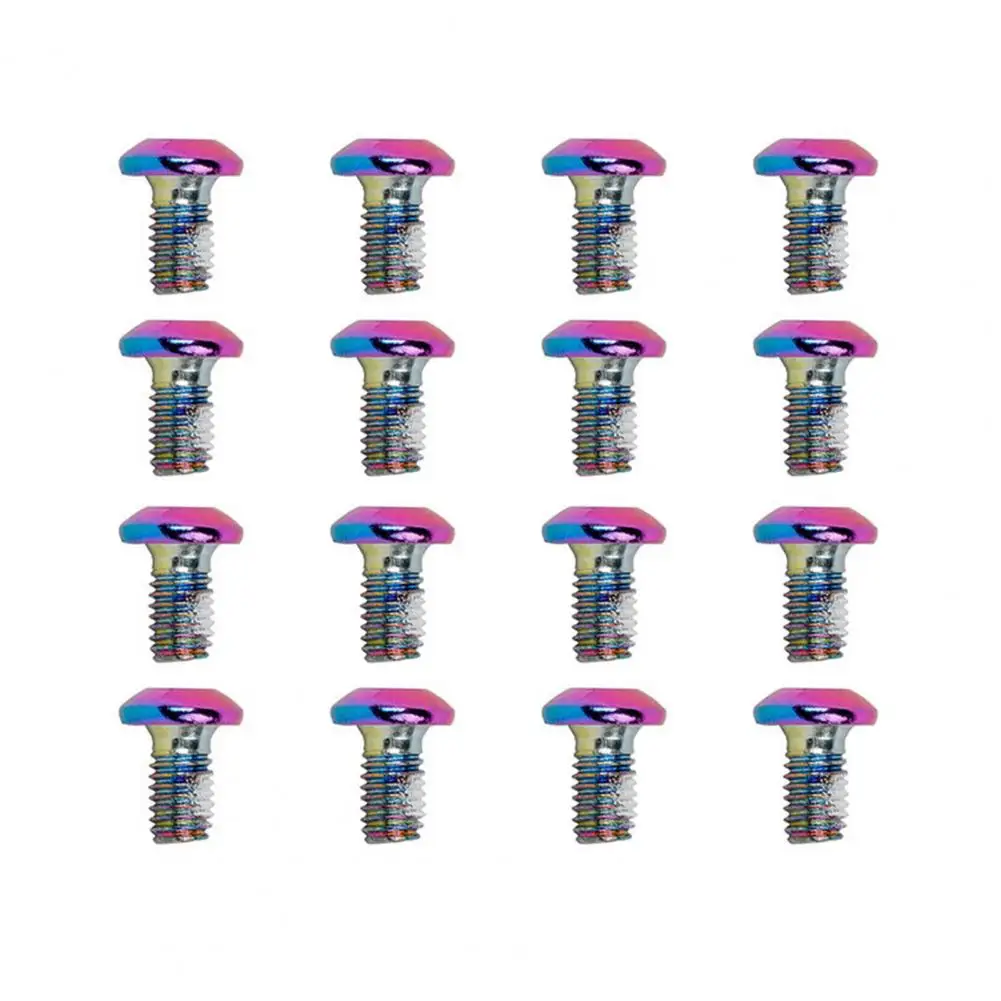 16Pcs M5 x 9mm T25 Torx Head Disc Screw Prevent Loosening Multiple Reliable Durable Chainwheel Screws for Bike
16Pcs M5 x 9mm T25 Torx Head Disc Screw Prevent Loosening Multiple Reliable Durable Chainwheel Screws for Bike